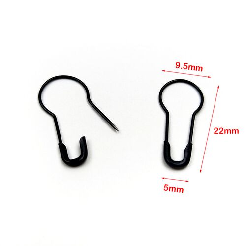 100pcs Colorful Pin Safety Pins Metal Clips Marker Tag Gourd