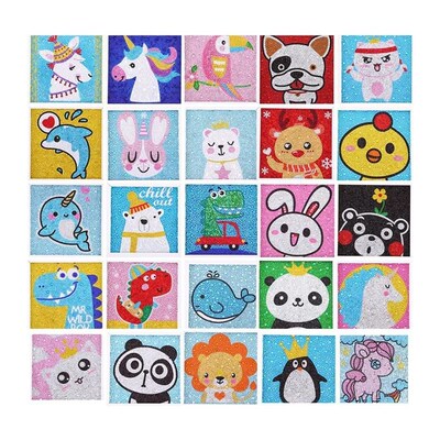 5D Diamond Painting Kit Kids DIY Full Drill Rhinestone Kits