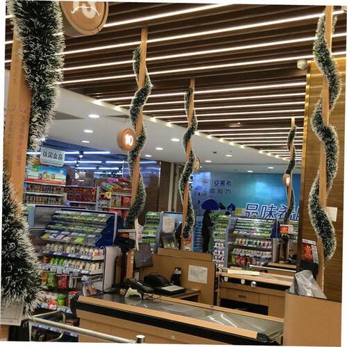 christmas decorationtree Christmas striped top 耶诞毛