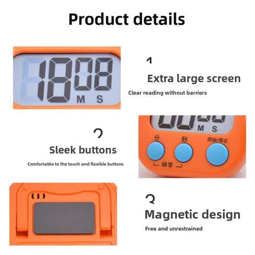 Egg Timer Children Alarm Clock Pomodoro Timer for Studying G