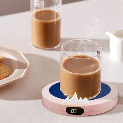 Smart Coffee Mug Warmers 10W Fast Heating With 3-Stage