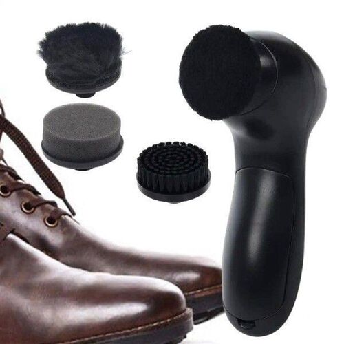Handheld Electric Shoe Shine Cleaner Polisher Brush