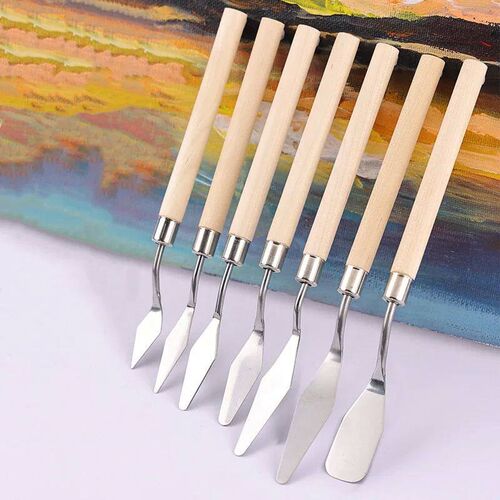 Palette Oil Mix Scrape Scraper Knife Texture Painter Paint T