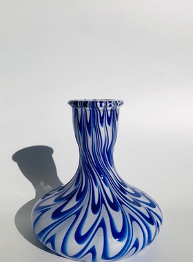 【中古】Vintge中古琉璃花瓶台面小花瓶复古波普风家居装饰
