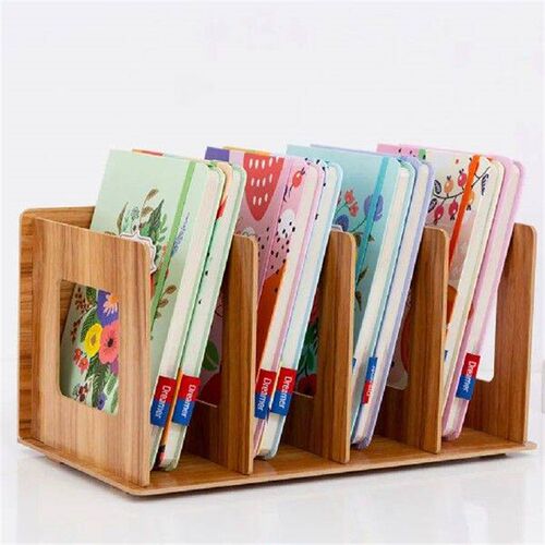 Modern Table Organizer Bookshelf Stylish And Organized