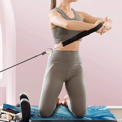 Pilates Reformer Mat Sweat Absorbent Pilates Suede Rubber Yo