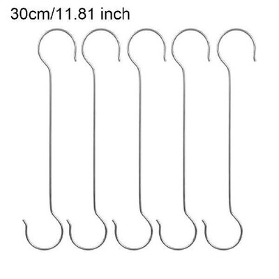 5pieces Multifunctional S Shaped Metal Hooks For Versatile