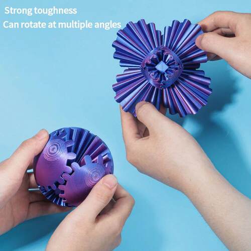 3D Printed Toys Childrens Birthday Gift Fingertip Spinning