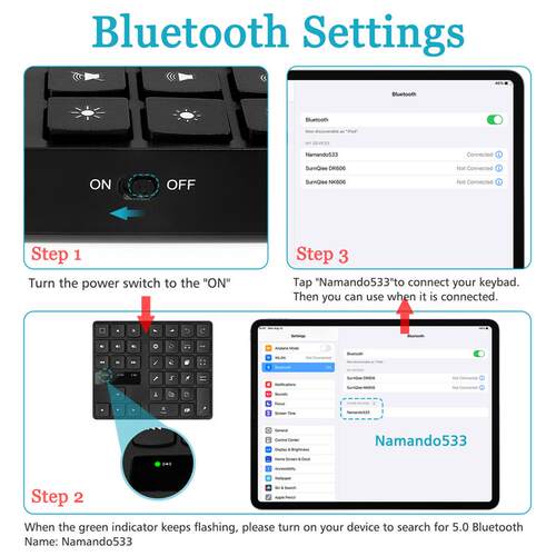 Charge 35 Keys Drive-free Drawing Digital Keypad Tablet Pain