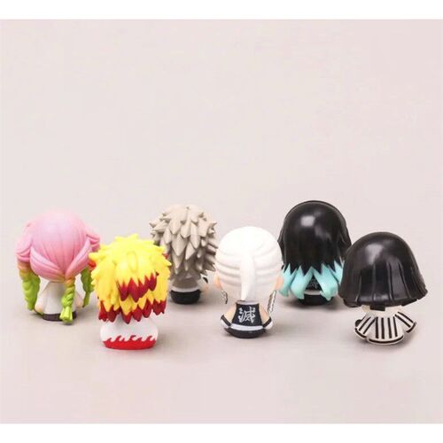 6pcs/set Demon Slayer Tomioka Giyuu Kanroji Mitsuri Iguro Ob