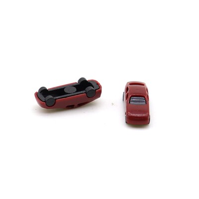 1:250-300 Scale Miniature Cars Model Toys Painted ABS Plasti