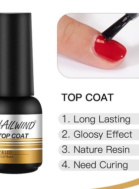 Nail primer Nailwind Top Base Coat All For Manicure Gel Varn