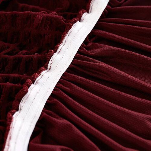 High elastic bubble grid sofa ver 1/2/3/4 with skirt hem, al