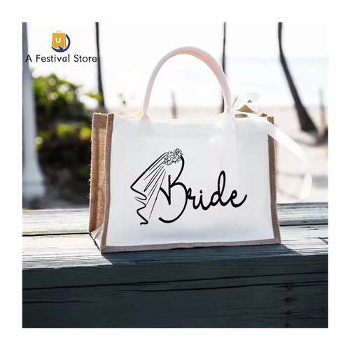 Bride Team Bride Bag Bridal Shower Bachelorette  Bride To Be