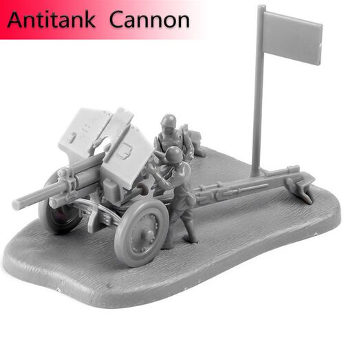 4D 1:72 Scenario PAK40 M30 M1938 Assembly Model Antitank Can