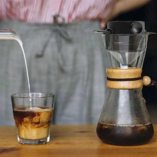 Portable Collapsible Coffee Maker Stainless Steel Pour Over
