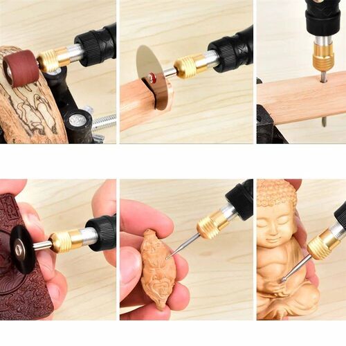 9V Mini  Drill Electric Carving Pen Variable Speed   Drill R