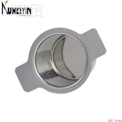 Tea Mesh Metal Infuser Strainer Tea Leaf Filter with Cover F