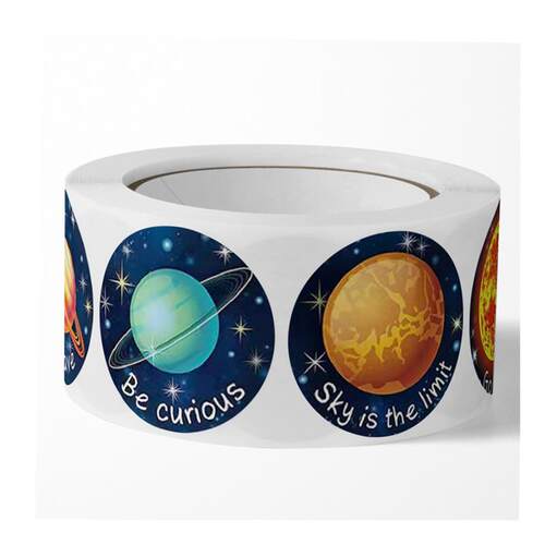 Space stickers Space Planet Reward stickers Kids stickers