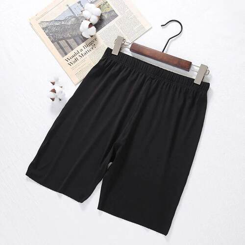 Summer Ice Silk Sleep Short Pants Mens Sleepwear Casual Shor