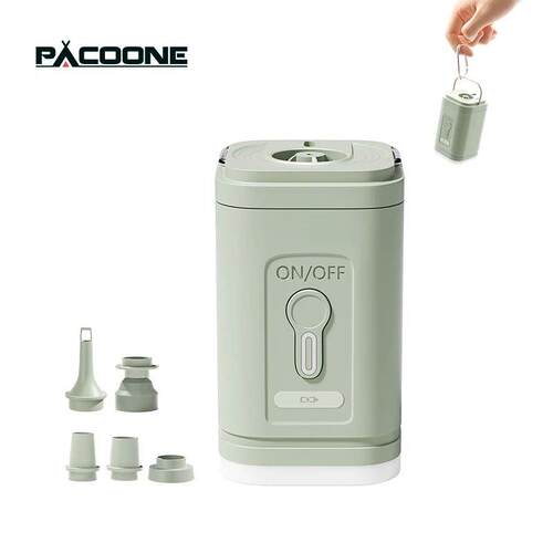 3 in 1 Electric Air Pump with Lights Mini Wireless Air Compr