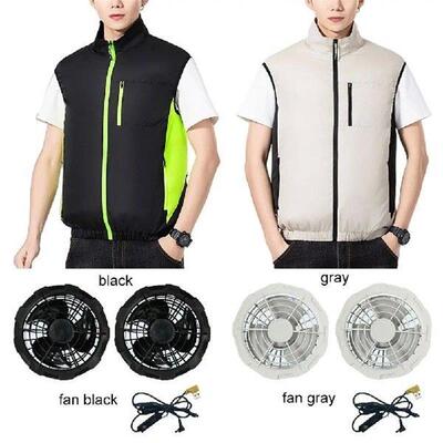 Summer Air-conditioned Clothes for Men Women Cool Vest