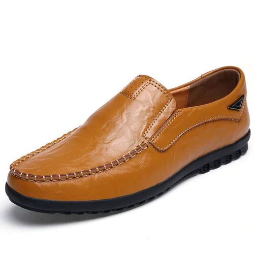 Leather Men Casual Shoes Mens Loafers Moccasins Breathable L