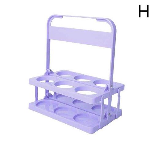 6 Hole Wine Rack Bottle Holder Portable Handheld Beer