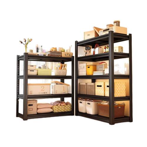 Multi layer metal storage rack for household kitchen storage