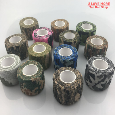 1 pcs Camouflage Elastic Bandage Self-adhesive Finger Wrist