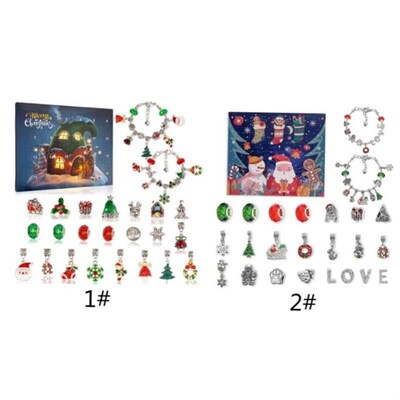 Christmas Advent Calendar Bracelets 2023 For Girls DIY Jewel