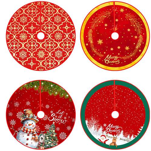 Christmas tree skirtChristmas decoration tree skirt圣诞树裙