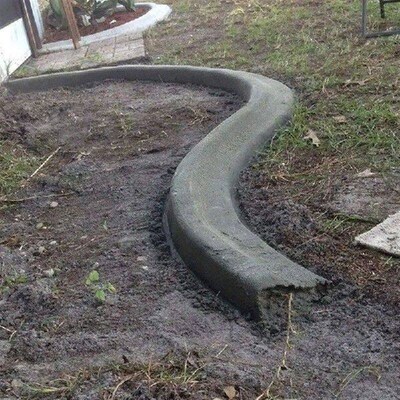 DIY Modeling Soil Plaster Concrete Cement Spatula Shape