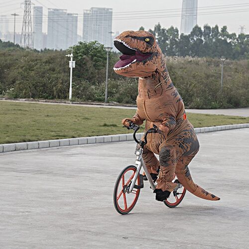 Halloween inflatable costume cartoon dinosaur funny props