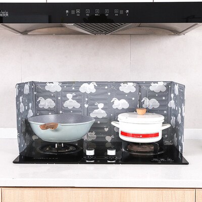 Kitchen Printed Stove Oil Barrier Plate Oil Barrier Plate Oi