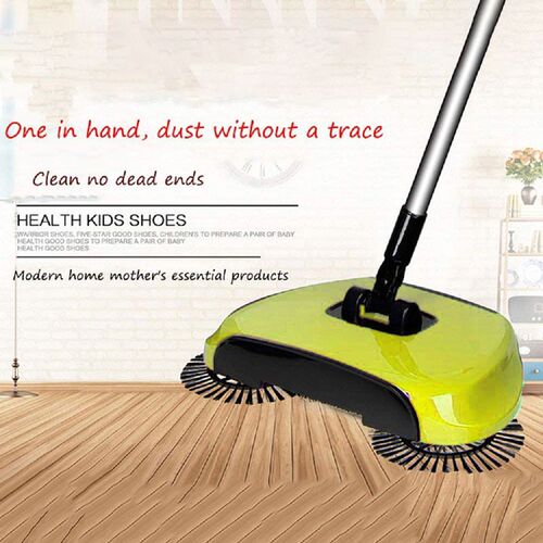 3 In 1 Stainless Steel Hand Push Sweepers Sweeping Machine P