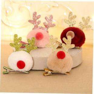 Christmas decoration antler hairpin hairpin headdress gift