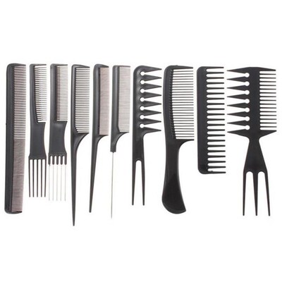 Beauty tools hair comb 10 sets Foreign trade Combs Makeup co