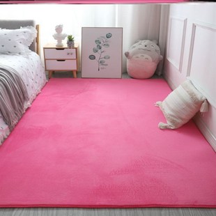 Fluffy Area Rugs for Bedroom Shaggy Floor Mat Carpet 地毯垫