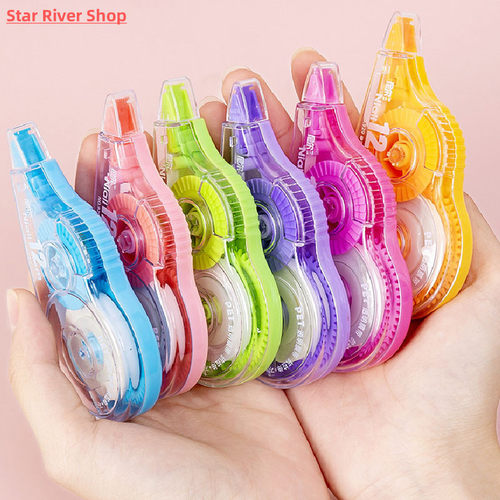 6pcs/set 72/150M Large-capacity Correction Tape White Out Co