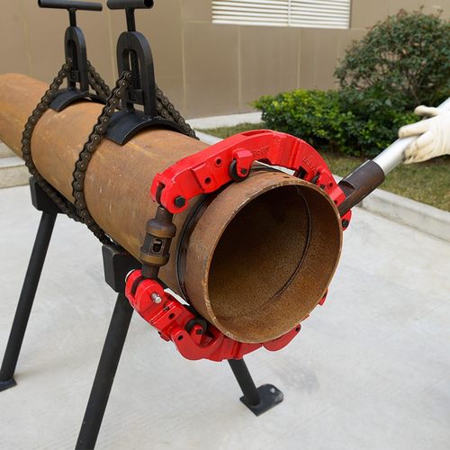 大口径重型手动防爆割管刀旋转式钢管管子割刀工具手动冷切割管刀