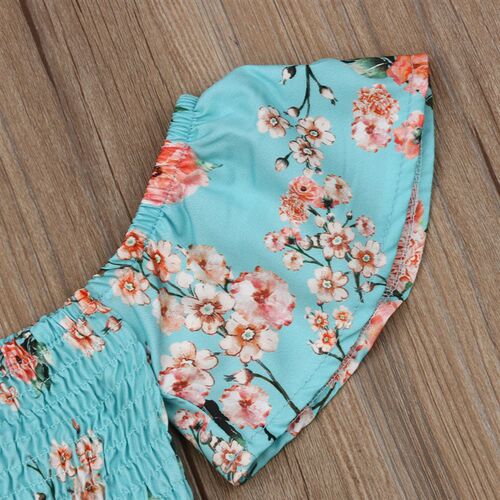Toddler Kid Baby Girl Floral Summer Clothes Set 2pcs Off Sho