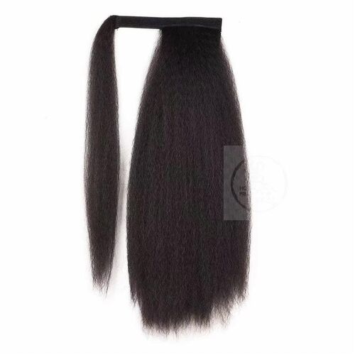 -African female explosive head wig ponytail big YAKI silk fl