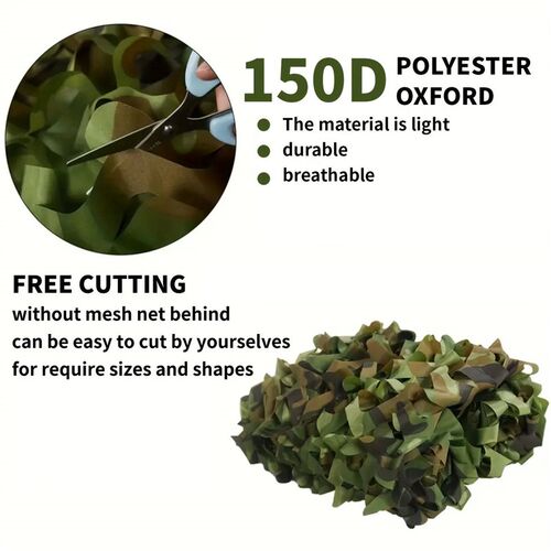 Camouflage Netting: Hunting,Camping, Military Themes,camo ne