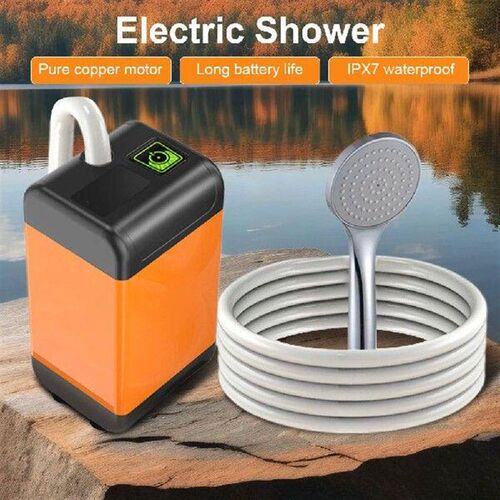 Outdoor Camping Shower IPX7 Waterproof Portable 1/3 Gear