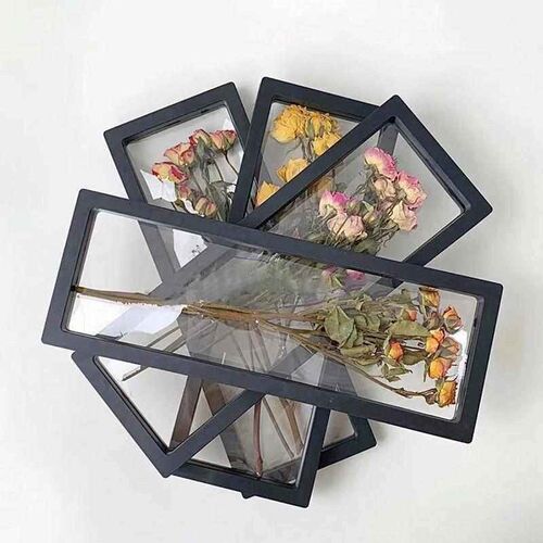 Valentines Day Rose Dried Flower Storage Photo Frame Displa
