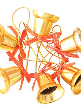 Christmas tree bow bell pendant decoration耶诞蝴蝶结铃铛挂件