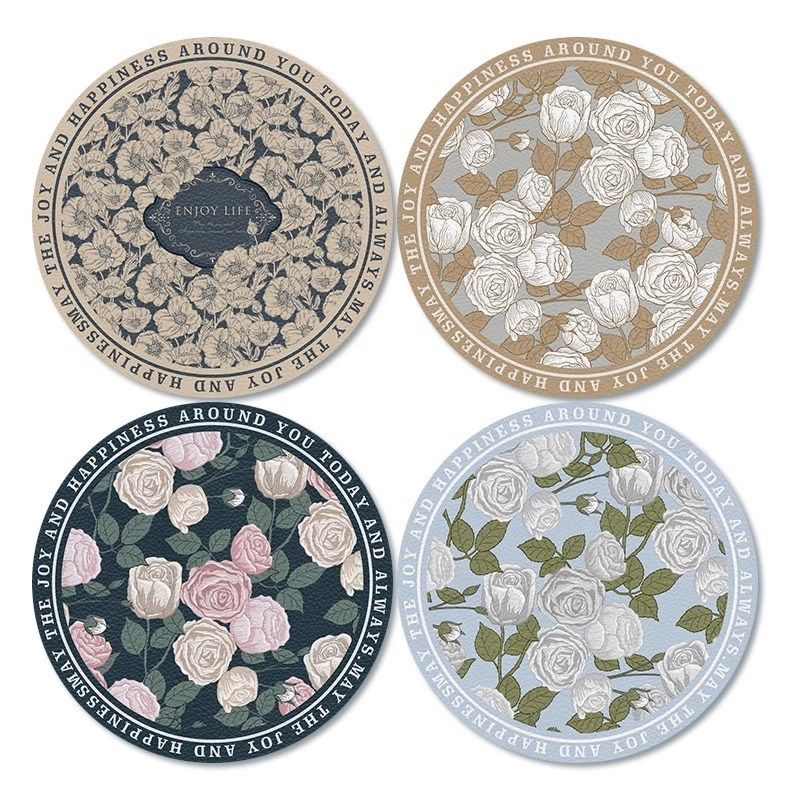 德国品质餐桌隔热垫小餐垫防水防油防烫耐高温高级感免洗水杯垫,居家布艺,餐垫,淘宝优惠券,粉丝福利购,淘宝优惠卷