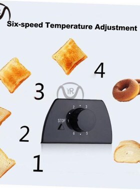 English Bread toaster Bread machine 2 slice stainless steel