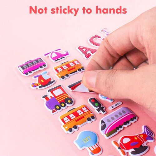 40 60 Different Sheets 3D ers for Kids Puffy Children ers Bo
